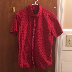 Boy’s Size Medium Buzz Cuts Button Down Shirt